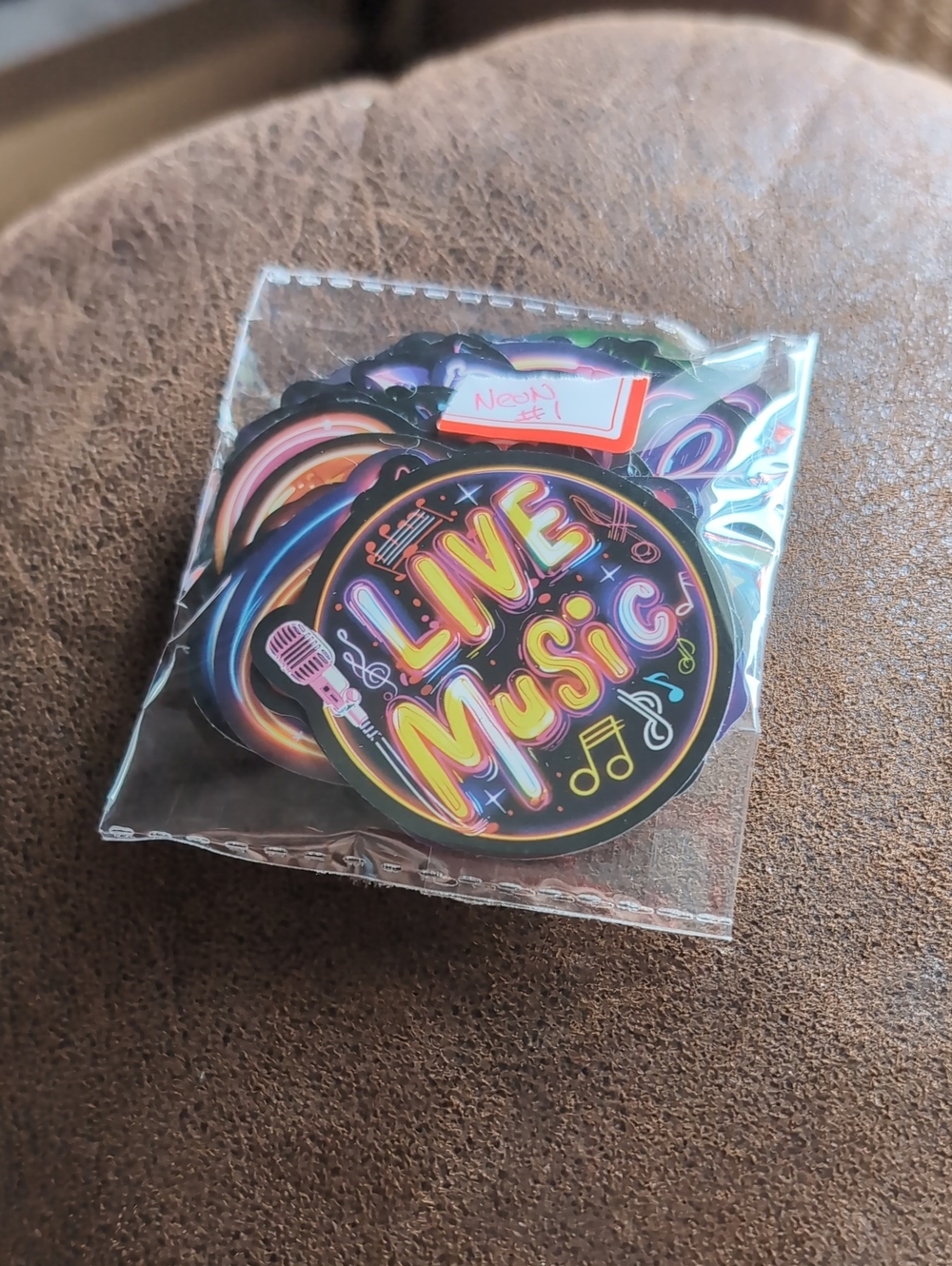 5$ Add On⭐ Neon Graffiti Style Stickers #1